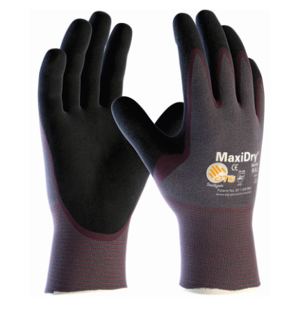 Glove "Maxidry" Coated Palm & Finger XSmall 6DZPR/CS