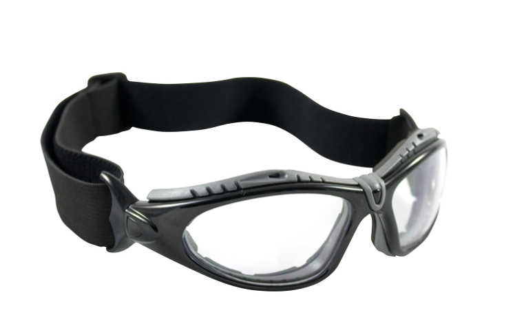 Safety Goggles Fuselage Clear Polycarbonate Lens Anti-Fog With Strap 144/CS