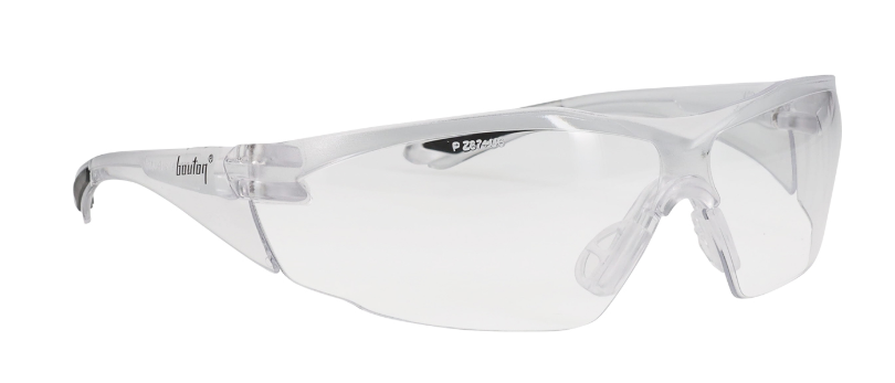 Safety Glasses Clear Anti-Scratch/Anti-Fog Soft Bridge 12/BX 144/CS