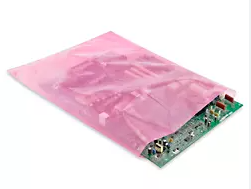 Bag Poly 14x18 4Mil Pink Antistatic 500/CS
