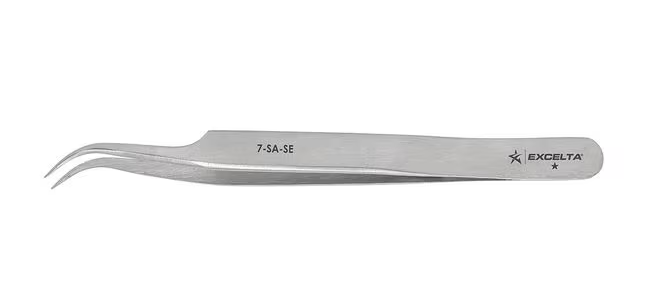 Tweezer Curved Fine 4.5"