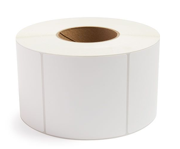 Label Thermal Transfer 4x4 3in core Perforated 1500/RL 4/CS