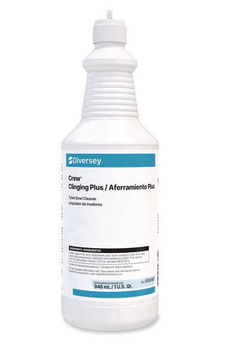 Cleaner Toilet Bowl Cleaner Crew Clinging Characteristic Scent 32oz Bottle 12/CS