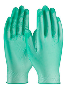 Ambi-Dex Disposable Vinyl, Ind Grade, Grn, Powdered, 6 Mil, 300/bg