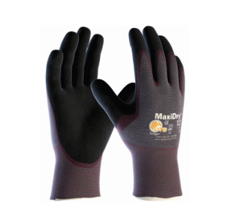Glove "Maxidry" Coated Palm & Finger 6DZPR/CS