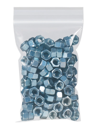 Bag Poly 12x30 4Mil Clear Ziplock 500/CS