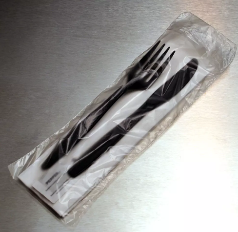 Bag Poly 3.25x10 0.5Mil HD Silverware - Flat Pack 2000/CS