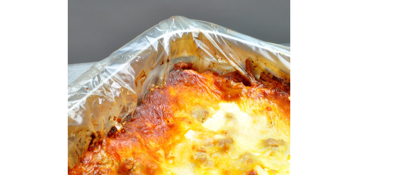 Bag Poly-Nylon 19x14 1Mil Pan Liner - Third and Quarter Deep 100/CS