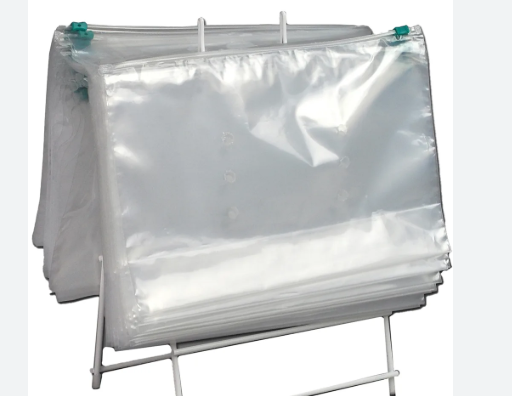 Bag Poly 11x7 1.5Mil Vented Slide Seal 500/CS