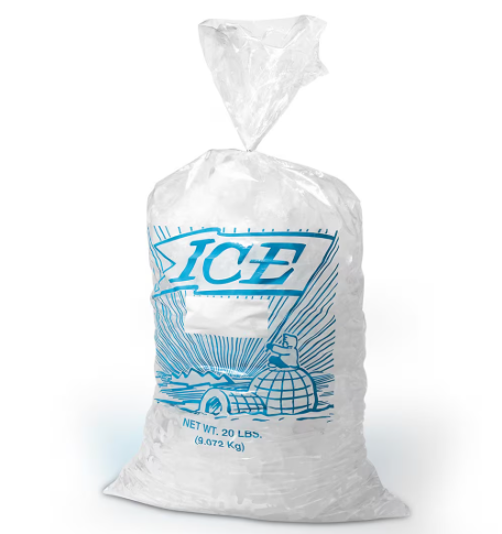 Bag Poly Gusset 9x3x21 1.2Mil w/Print 1000/CS