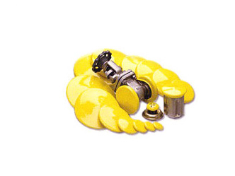 Caps Thick Yellow Flange Cover