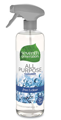 Natural All-Purpose Cleaner Unscented Clear 23oz Trigger Spray Bottle 1/EA