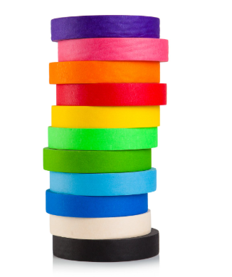  Colored Masking Tape