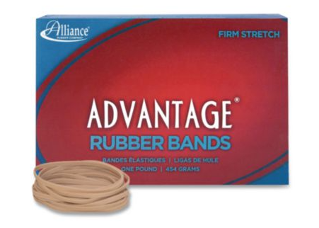 Rubber Bands Size 33 Multi purpose Natural Crepe 600 Bands/1lb Box