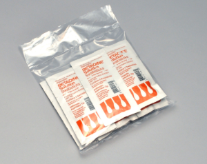 Bag Poly 2.375x12 4Mil Level 100 Cleanroom 100/PK 25/CS