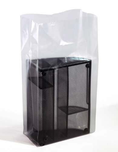 Bag Poly 23x10x40 4Mil Clear Gusset Bag 100/BX