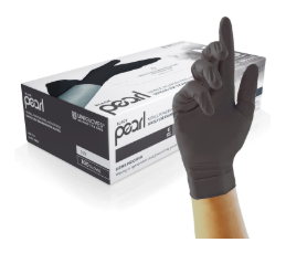 Carbonite Premium Black Nitrile Examination Gloves