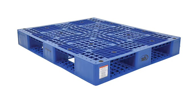 Pallet 47x39.25 2Way Blue Plastic Refurbished