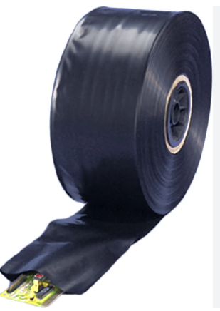 Tubing Poly 6x500' 4Mil UV Block Black Film Level 100 Cleanroom