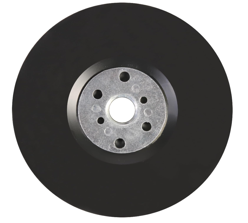 Pad 4.5x.625-11 Standard Backing for Fibre Discs Black 1/EA