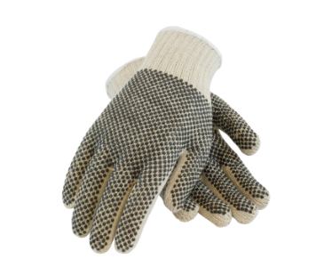 Glove Seamless Knit PVC Coated Double Sided Dense 12PR/BG 20/CS