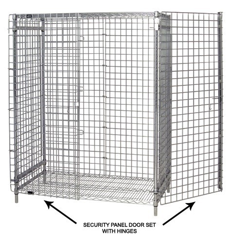 Security Panel Doors 36" x 24" x 60"