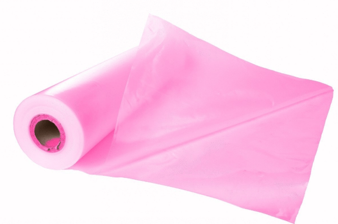 Sheeting Poly 48"x500' 4M Pink A/S