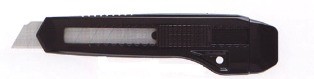 Knife 8 Point Snap Blade(1) Locks Heavy Dty BLK 50/BX