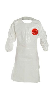 Apron Laminated Tyvek Chemical Protection 4X-Large 25/CS