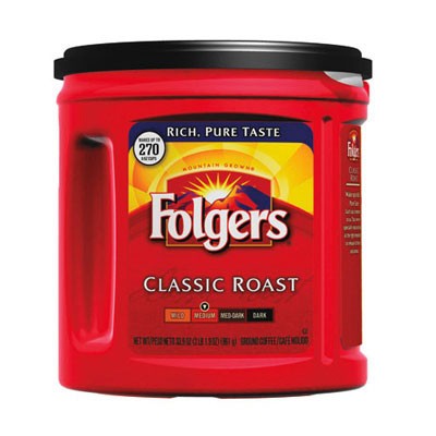 Coffee, Classic Roast Regular, Ground, 33.9 oz., Can