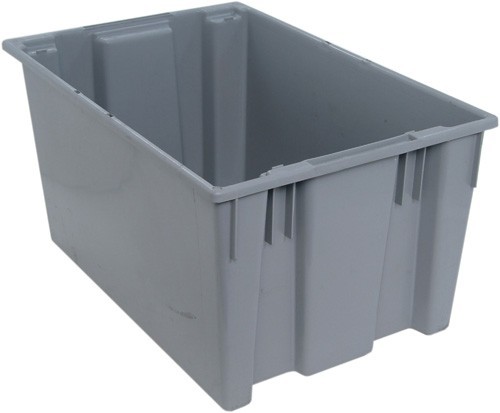 SNT300 Genuine stack and nest tote 29-1/2" x 19-1/2" x 15" Gray