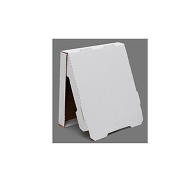 Plain Pizza Boxes, Kraft, 16x16x1 7/8, Brown/White