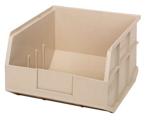 Stackable Shelf Bin 12" x 11" x 7" Ivory
