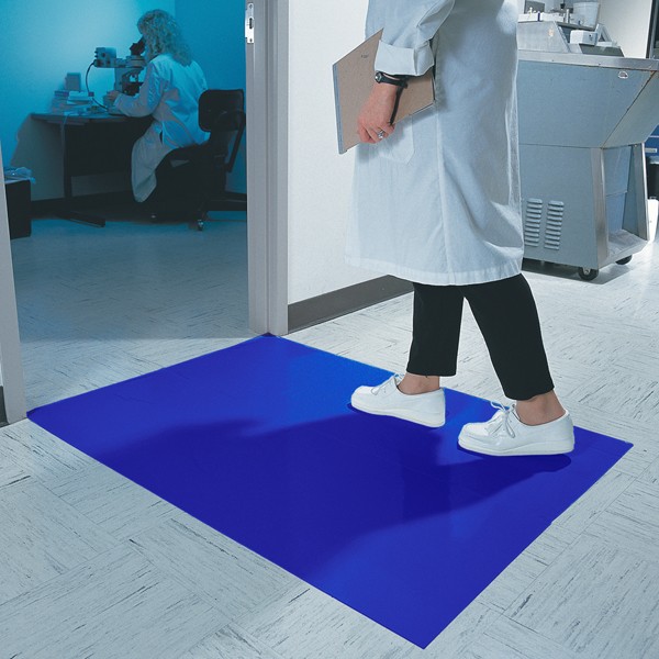 Cleanroom Sticky Mats/Tacky Mats - 18" x 36" and 18" x 45"