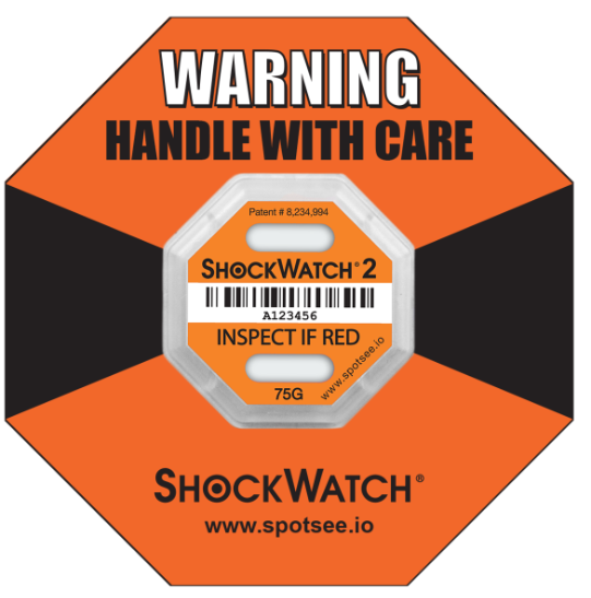 Shock Watch 2: Serialized Rating 75G Orange 100/BX