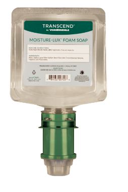 Hand Soap Transcend Moisture-Lux Foam Dye Free 4/EA/CS 20CS/Layer