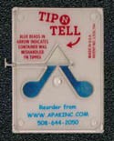 Tip-N-Tell no logo Plastic pull pin 100/BX 12/CS (1200/CS)