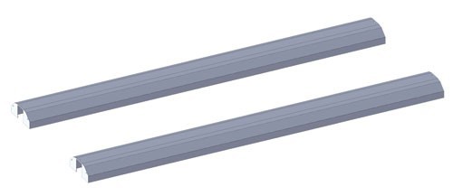 Sliding top track system rail sets 