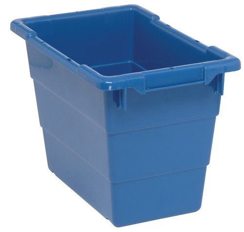 Cross Stack Tote 17-1/4" x 11" x 12" Blue