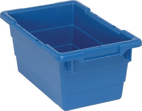 Cross Stack Tote 17-1/4" x 11" x 8" Blue