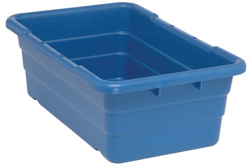 Cross Stack Tote 25-1/8" x 16" x 8-1/2" Blue