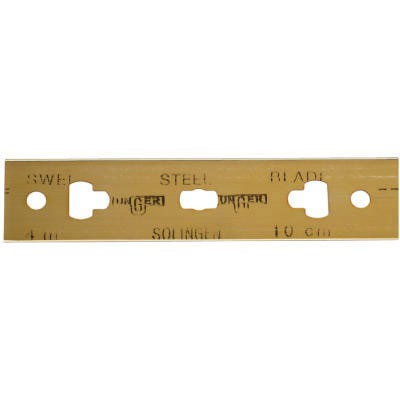 Safety Scraper Replacement Blades, For Glass, 4" Double-Edge, 25/Pack