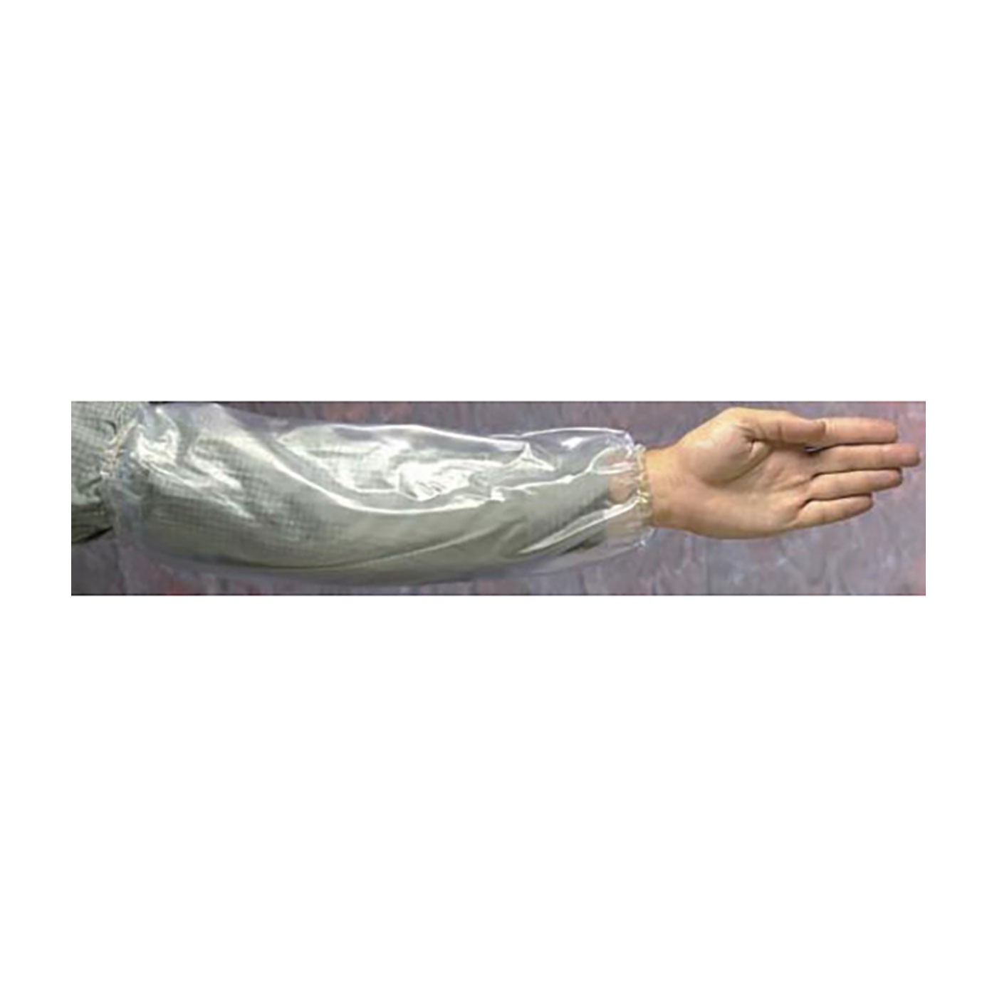 Sleeve 18" Clear Vinyl 8 Mil Elbow Length
