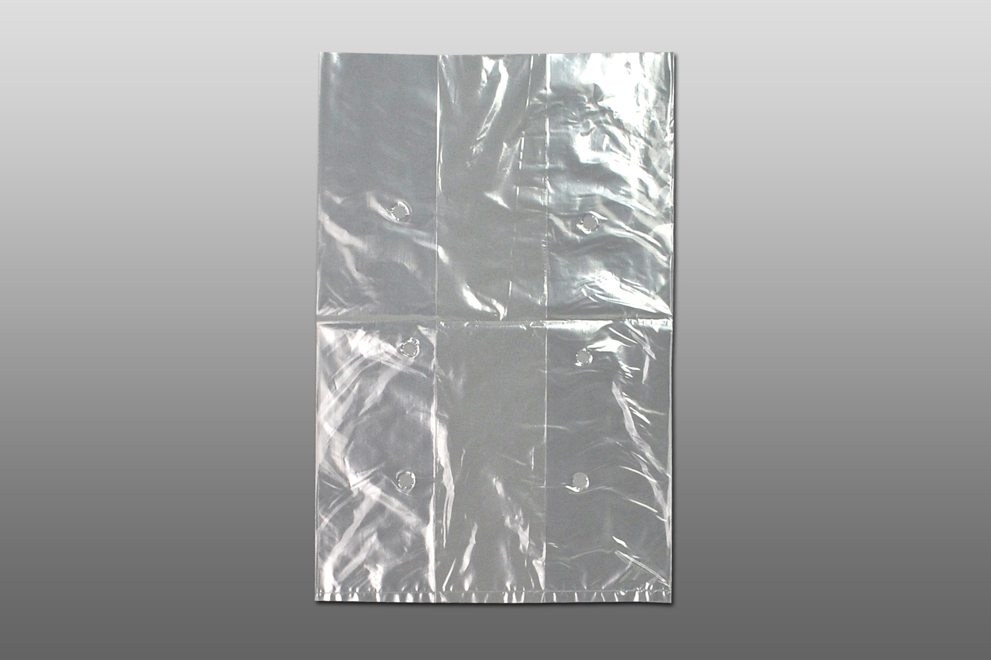 Bag Poly Gusset 7x5x11 0.8Mil Vented Lettuce 1000/CS