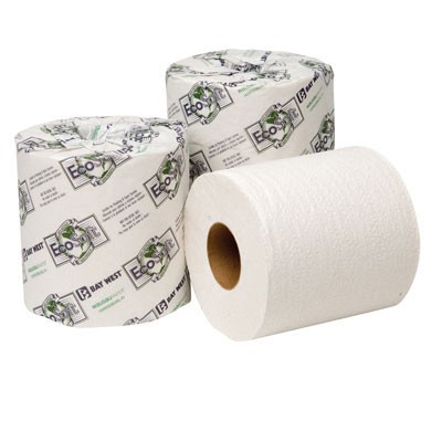 EcoSoft Universal Bathroom Tissue, 2-Ply, 500 Sheets/Roll