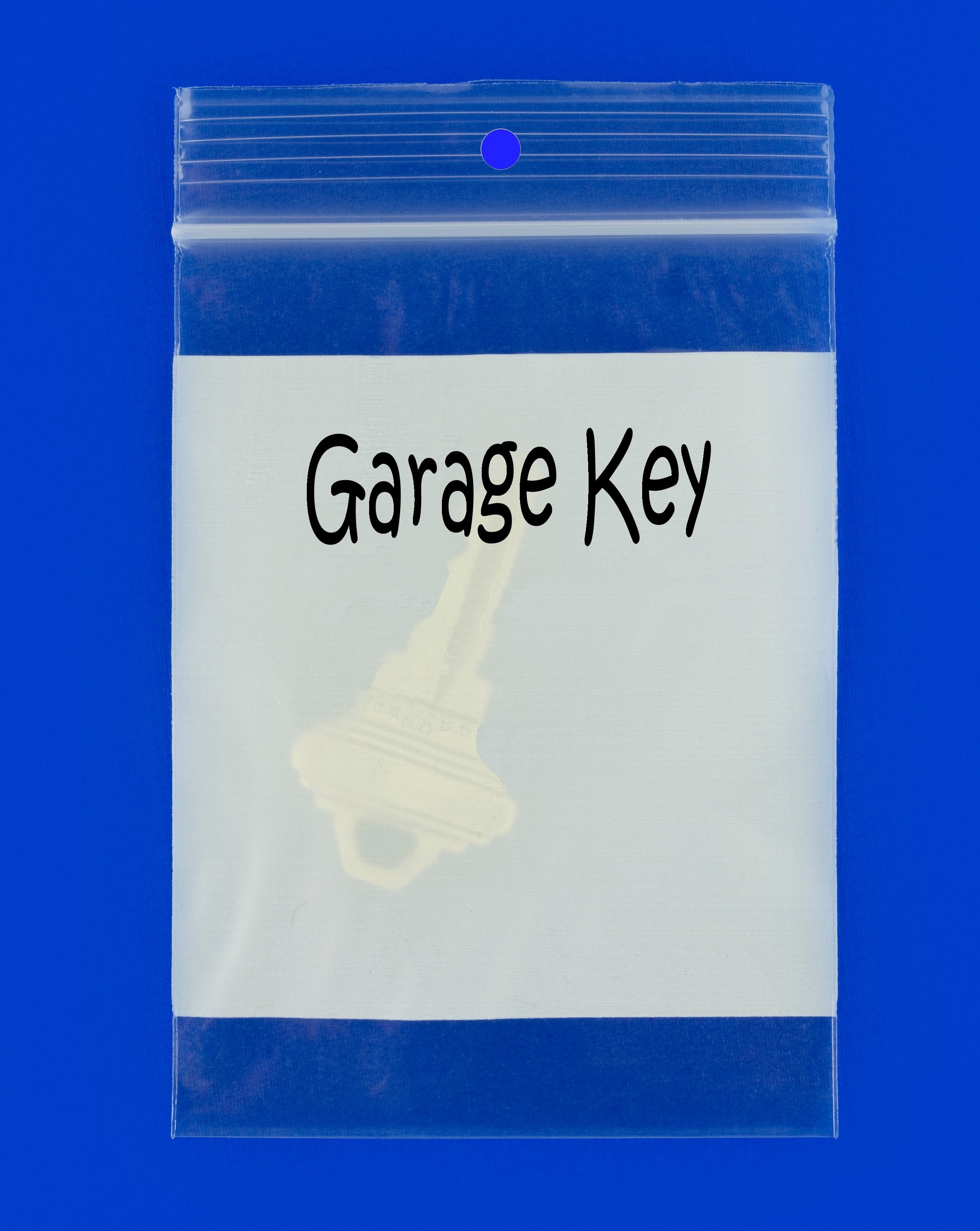 Bag Poly 3x4 4Mil Clear Ziplock W/Writing Block W/Hang Hole 1000/CS