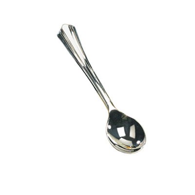 Heavyweight Plastic Soup Spoons, Silver, 5-3/4 in., Reflections Design, 600/Case