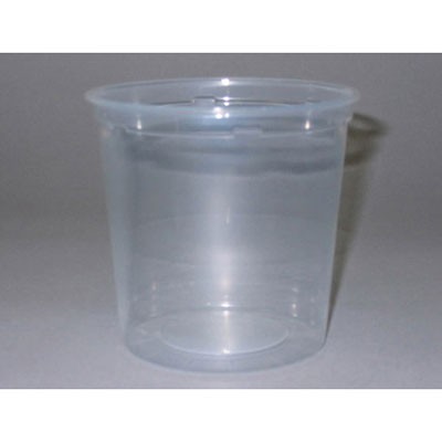 Deli Containers, 1 Compartment, Clear, 24 oz.