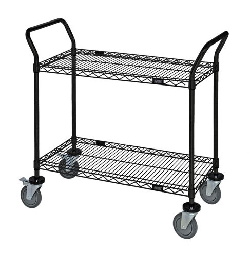 Quantum wire utility carts - black 