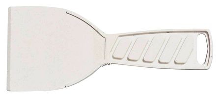Putty Knife 3" Flexible Polypropylene White